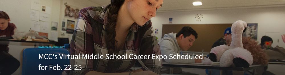 Virtual Middle School Career Expo