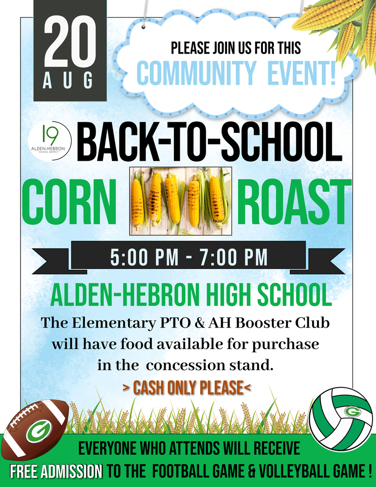 BACK-TO-SCHOOL CORN ROAST