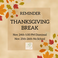 Thanksgiving Break