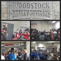 Hard Hat Club Visits Woodstock Harley-Davidson