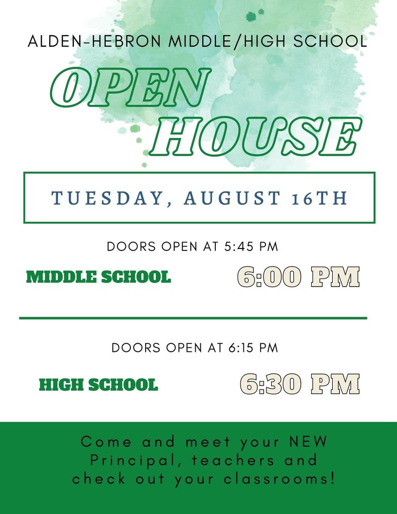 Live Feed AldenHebron School District 19